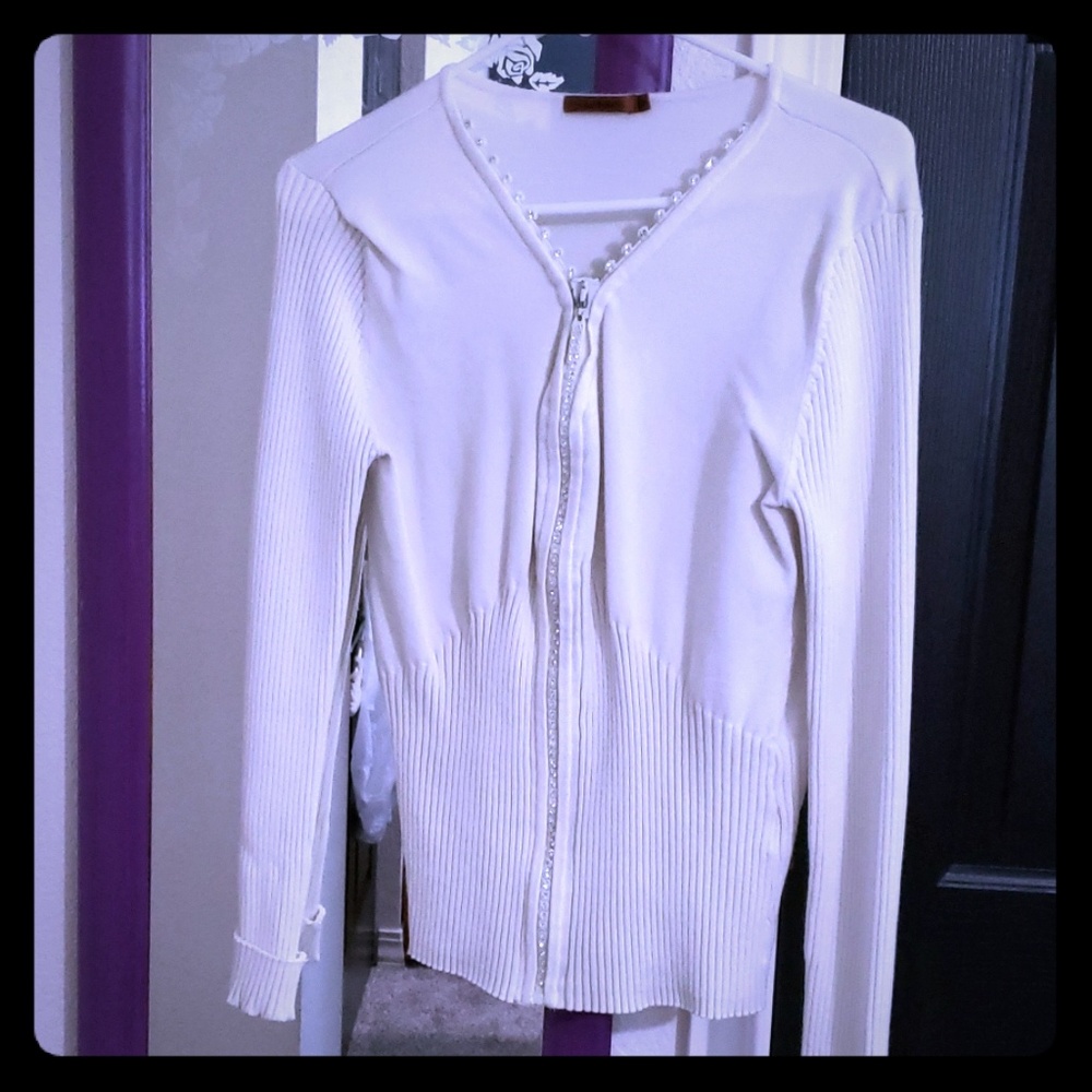 Off white cardigan